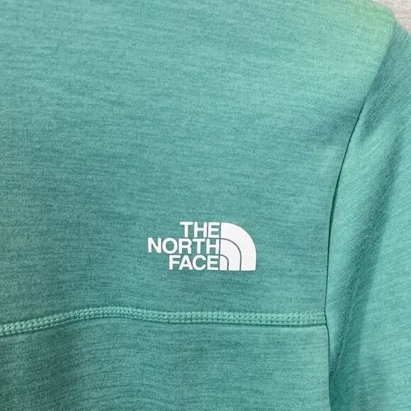 The North Face Teal Zip-Up Jacket womans size small - Picture 10 of 11
